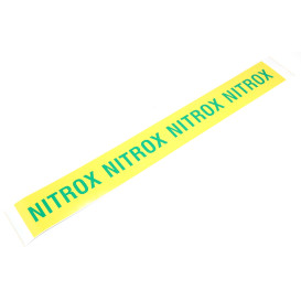Autocollant NITROX pour Bouteille