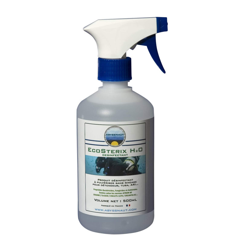 ABYSSNAUT Spray 500 mL ECOSTERIX désinfectant sans rinçage matériel