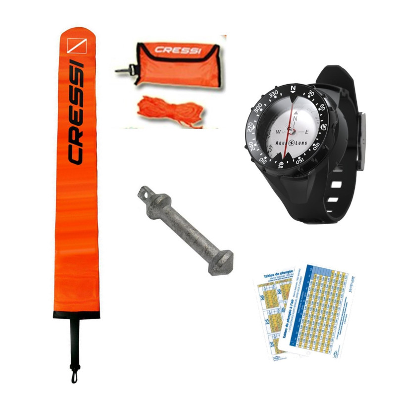 Pack Sécurité N2 avec compas bracelet